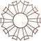 Ekena Millwork Augustus Wood Fretwork Pierced Ceiling Medallion, Walnut, 16"OD x 5 5/8"ID x 1/4"T CMWP16X16X0250AUWA - alternate 1